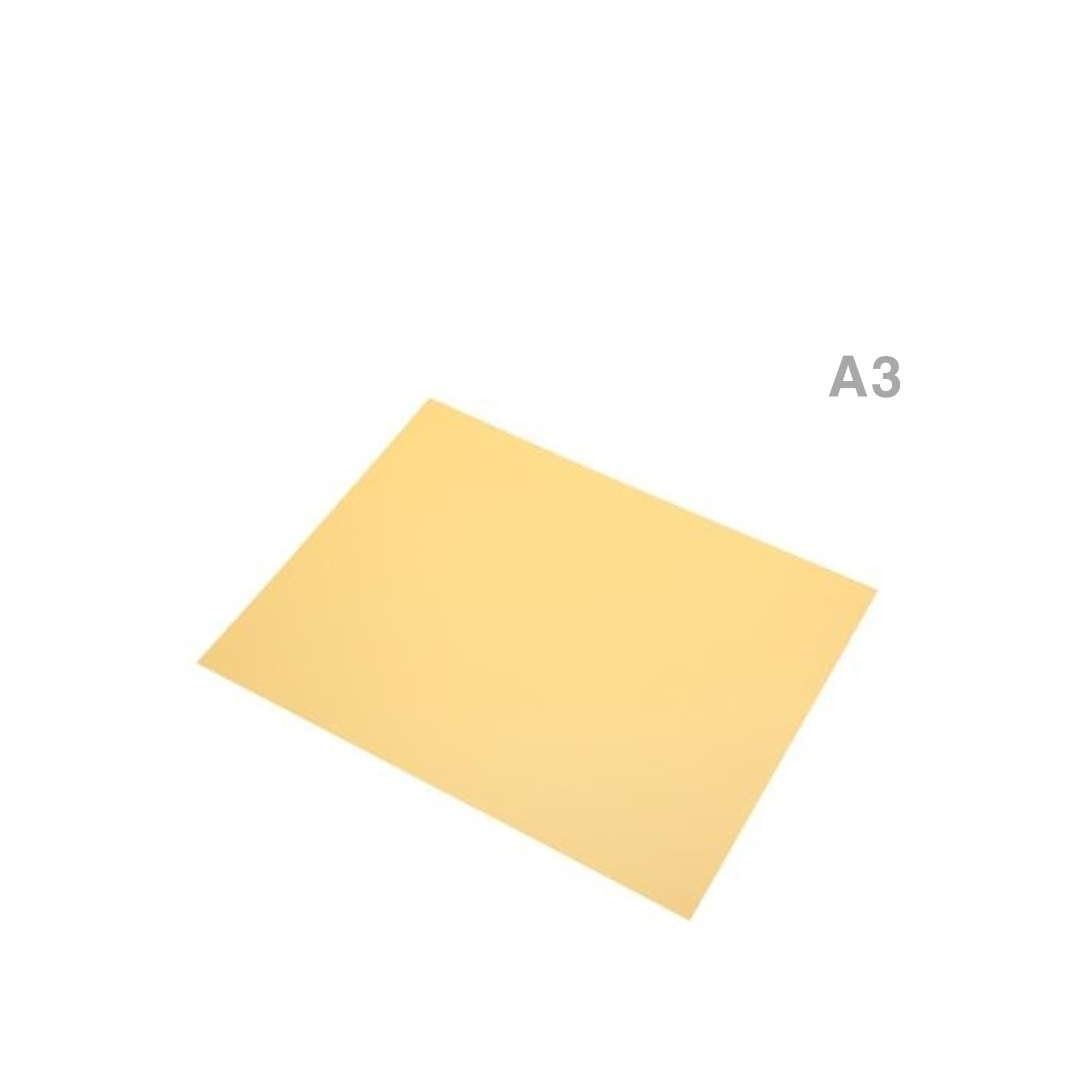 Cartolina Fabriano Amarelo Banana A3 185gr