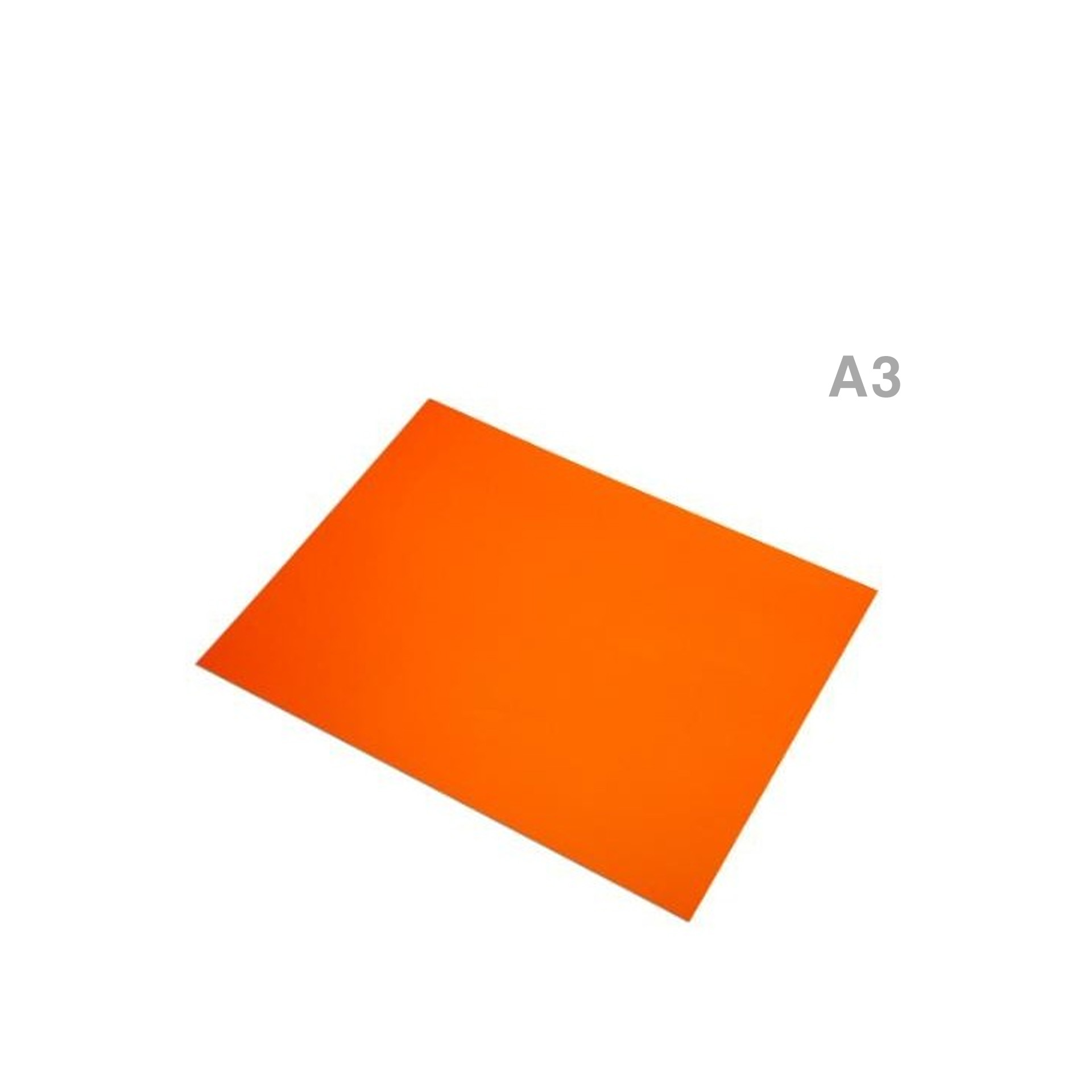 Cartolina Fabriano Laranja Intenso A3 185gr