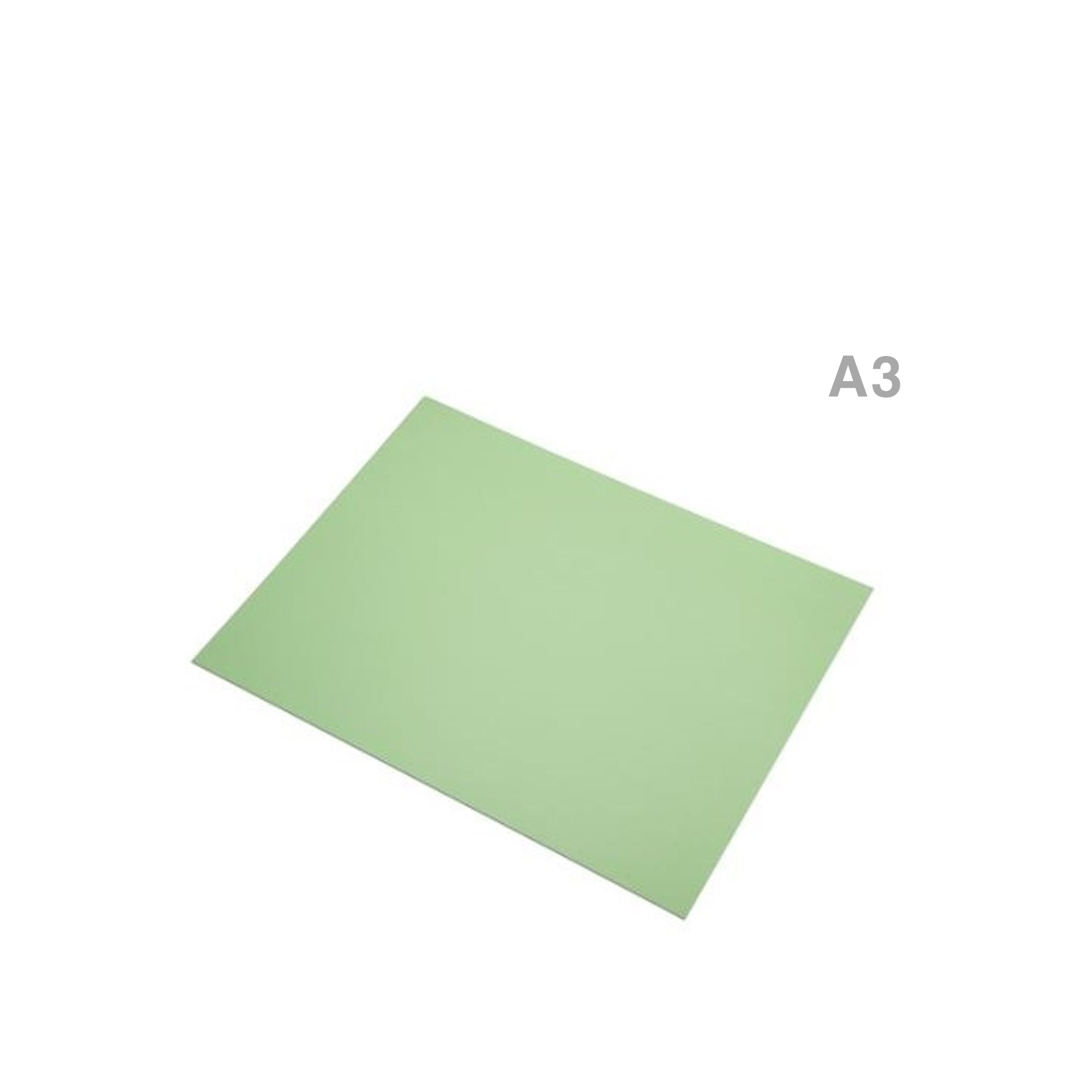 Cartolina Fabriano Verde Pálido A3 185gr
