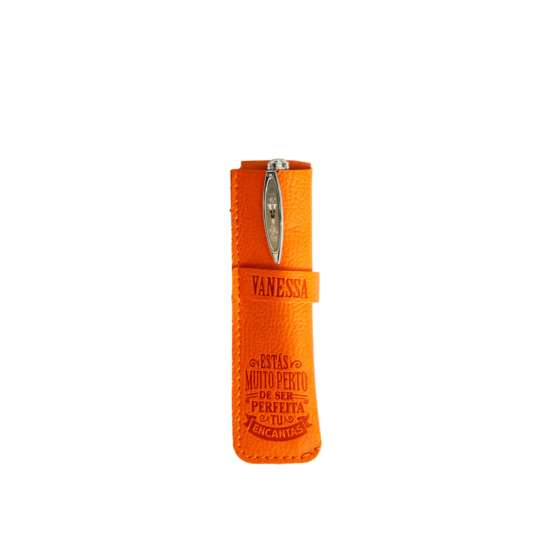 Caneta Bambu com Bolsa Vanessa