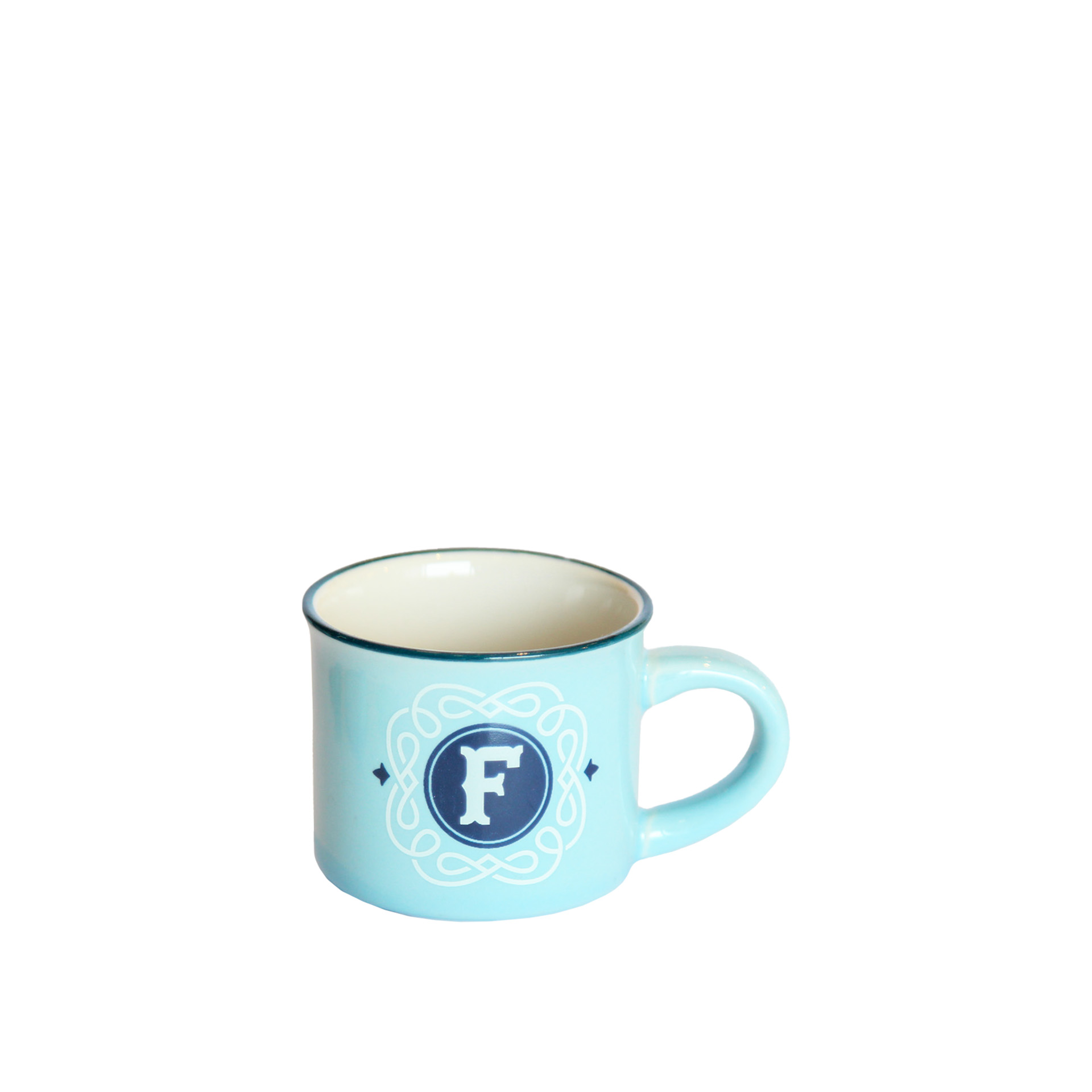 Chávena Expresso Letra F