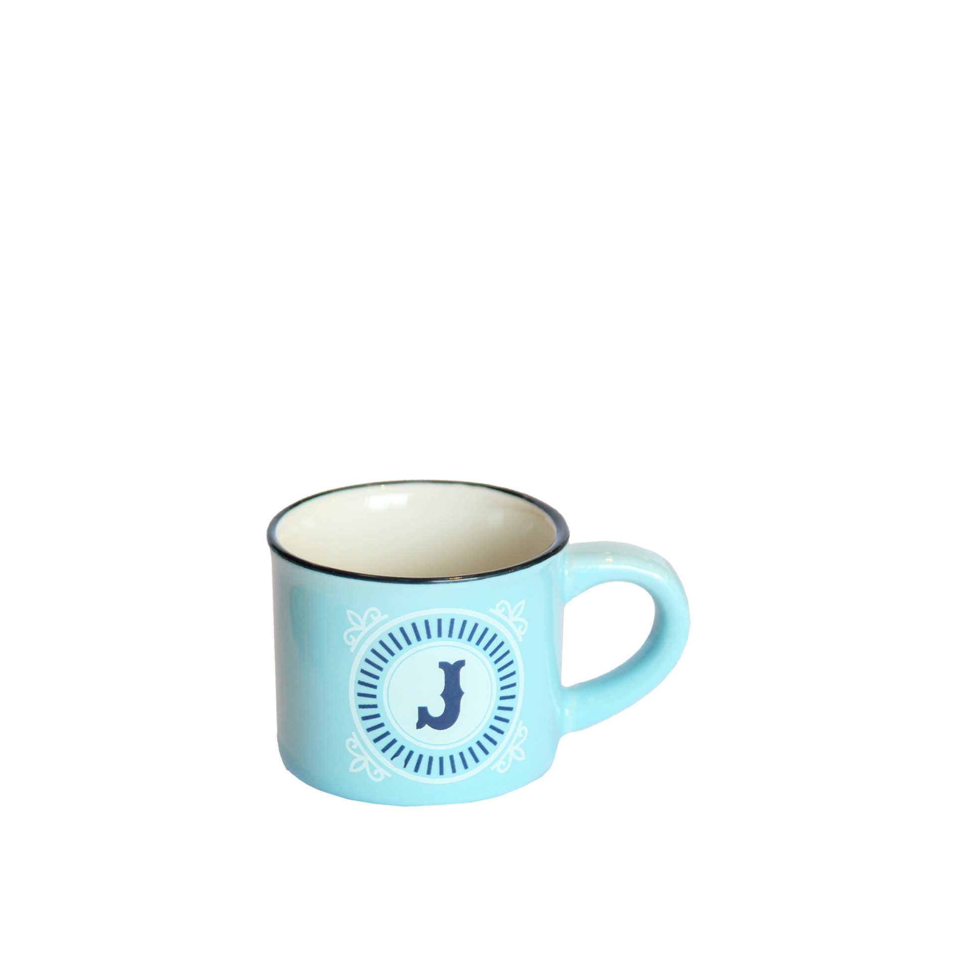 Chávena Expresso Letra J