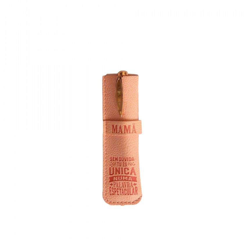 Caneta Bambu com Bolsa Mam