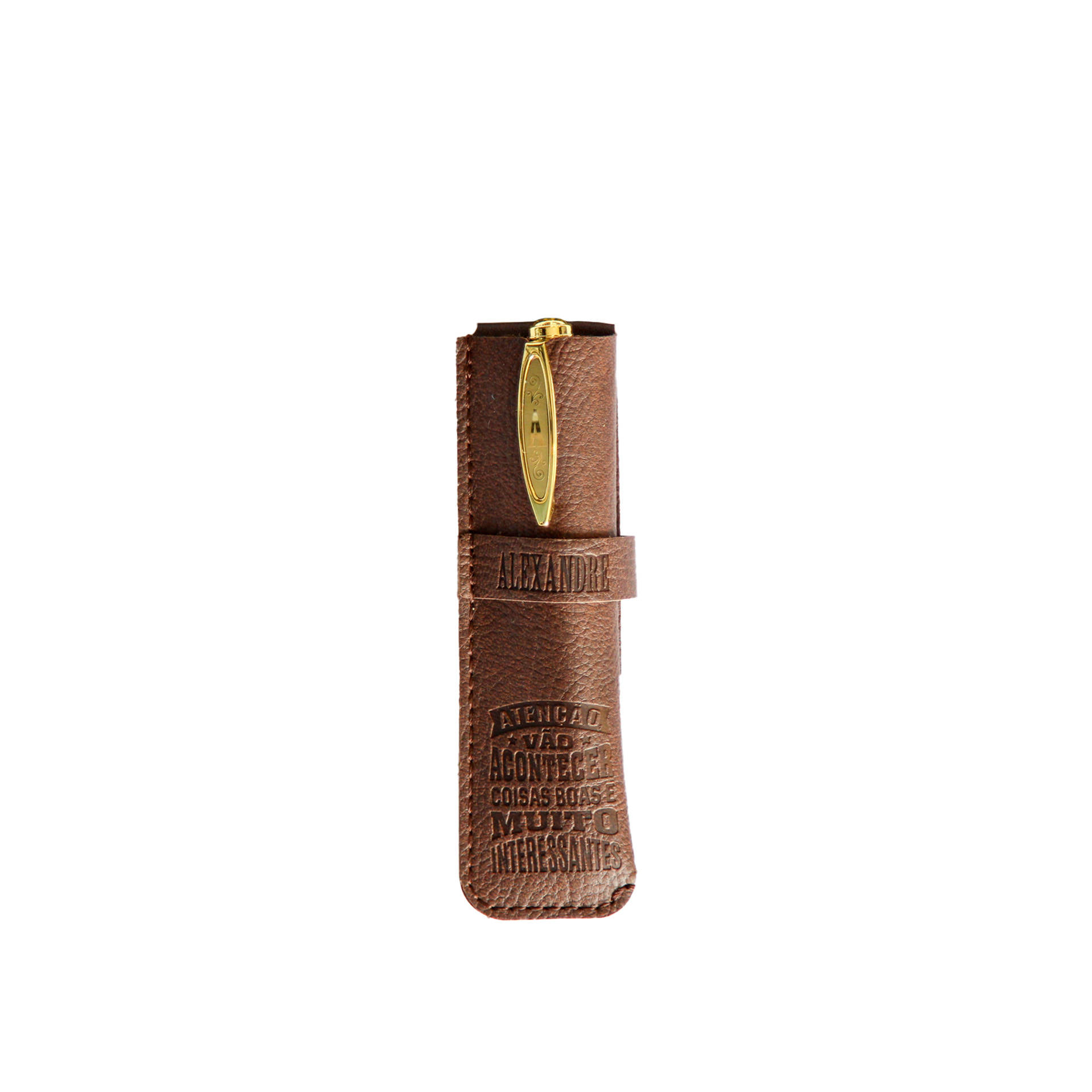 Caneta Bambu com Bolsa Alexandre