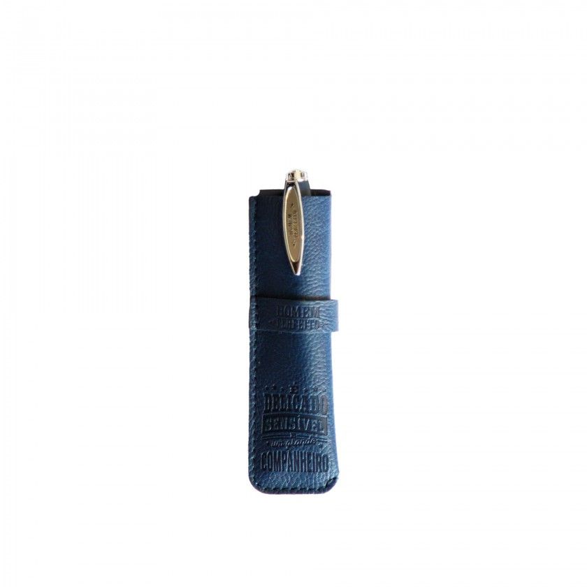 Caneta Bambu com Bolsa Homem Perfeito