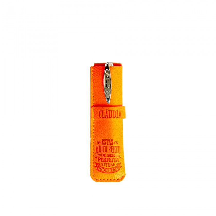 Caneta Bambu com Bolsa Cludia