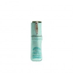 Caneta Bambu com Bolsa Letra D