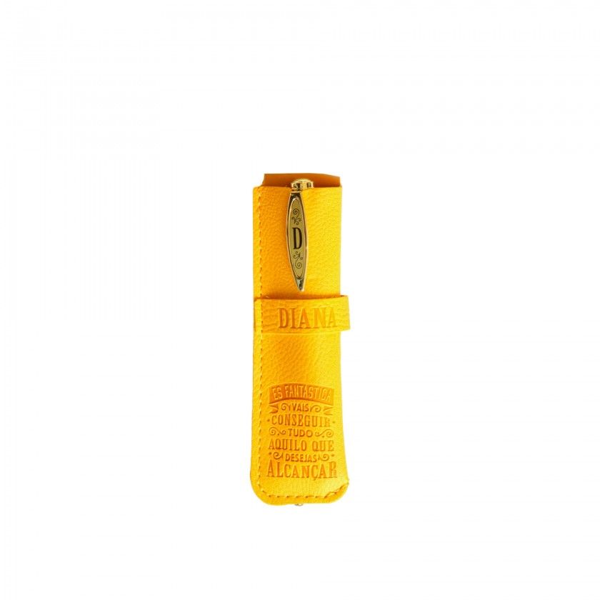 Caneta Bambu com Bolsa Diana