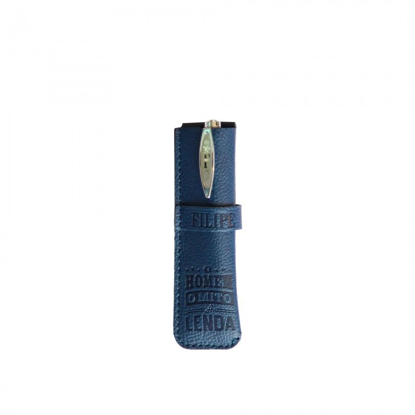 Caneta Bambu com Bolsa Filipe