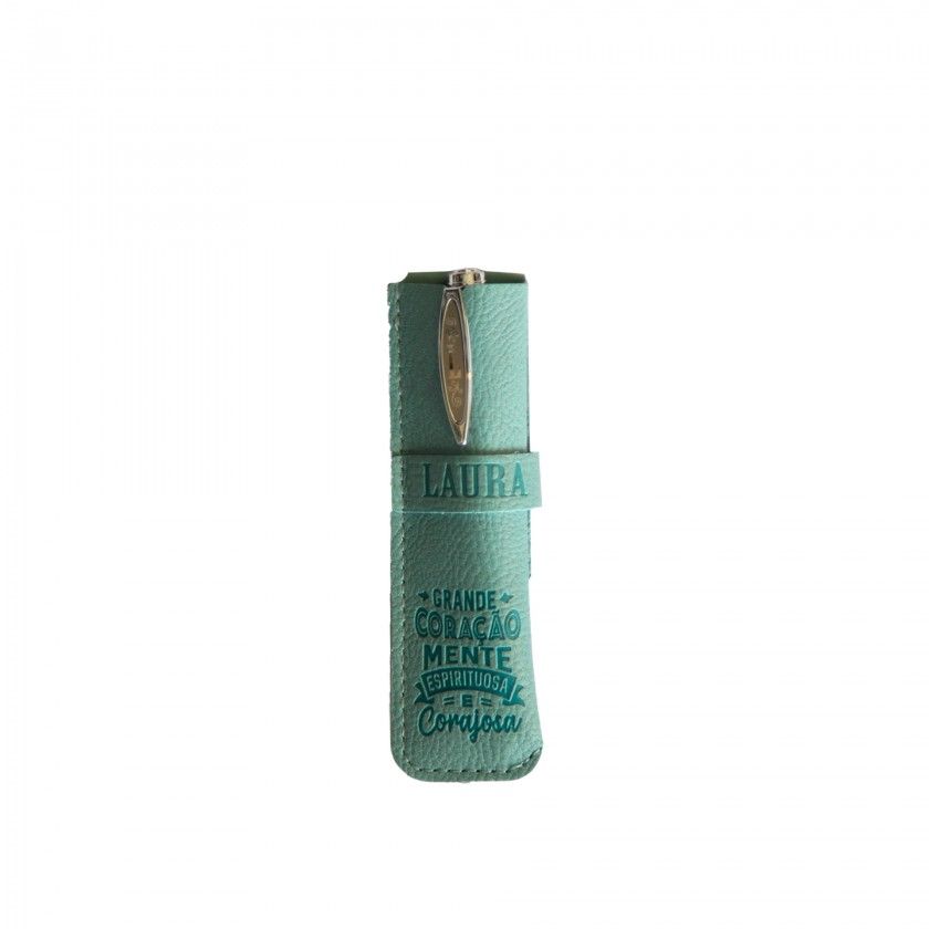 Caneta Bambu com Bolsa Laura