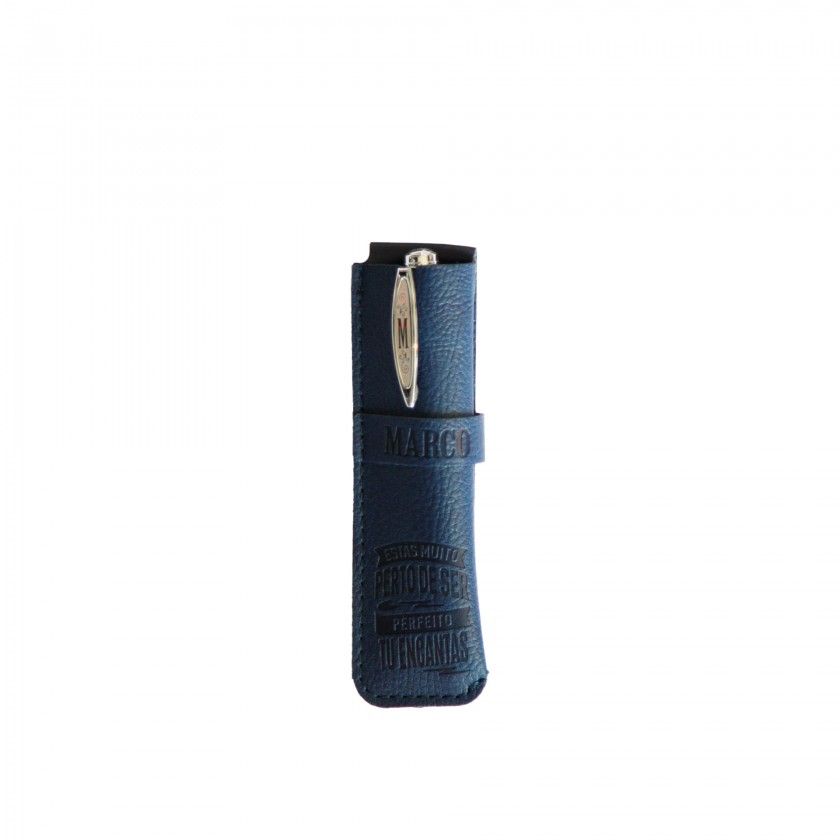Caneta Bambu com Bolsa Marco
