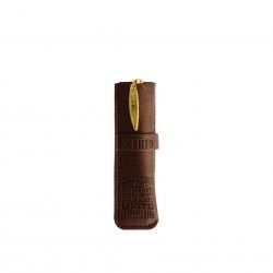 Caneta Bambu com Bolsa Mrio
