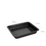 Assadeira Antiaderente Preta 38X31X5CM