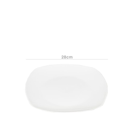 Prato Porcelana Raso Branco 28CM - Image product