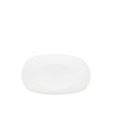 Prato Porcelana Raso Branco 28CM