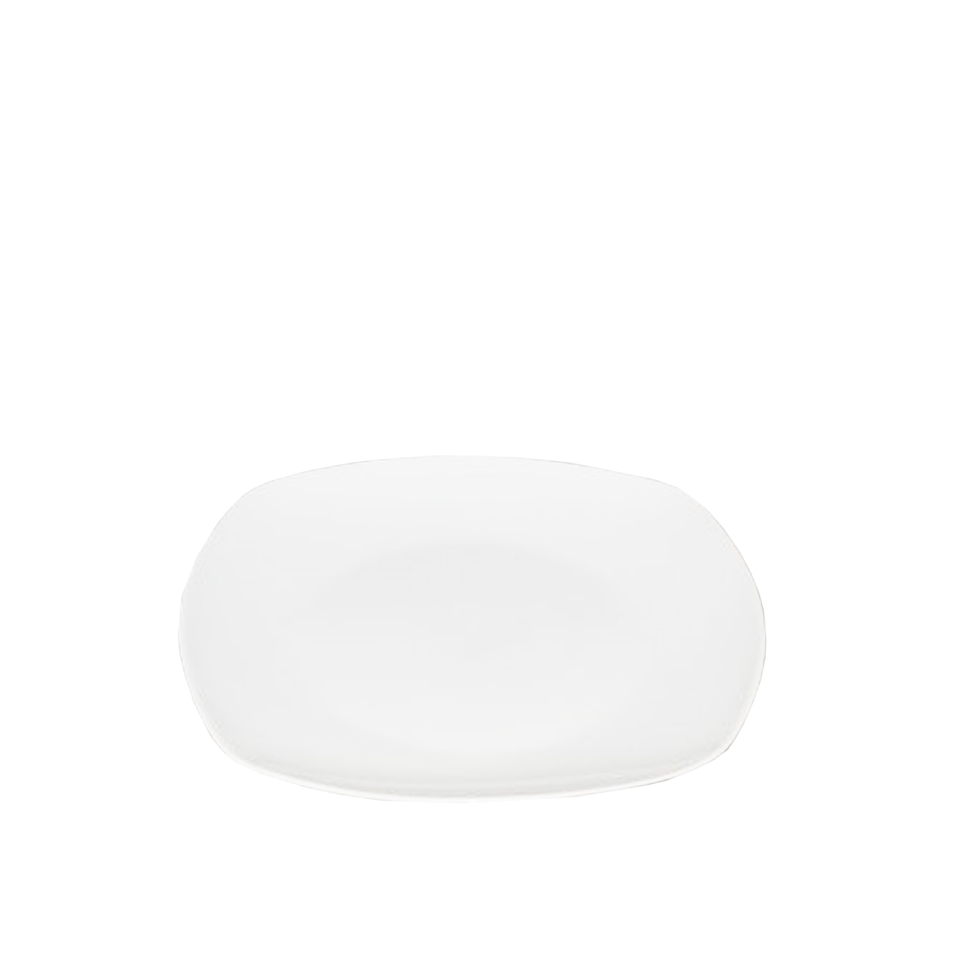Prato Porcelana Raso Branco 28CM