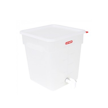 Caixa Herm�tica com Torneira 18L 29X29X32cm