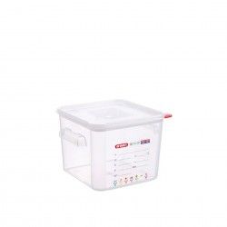 Caixa Hermtica Polipropileno Quadrada 12L 29X29X21cm