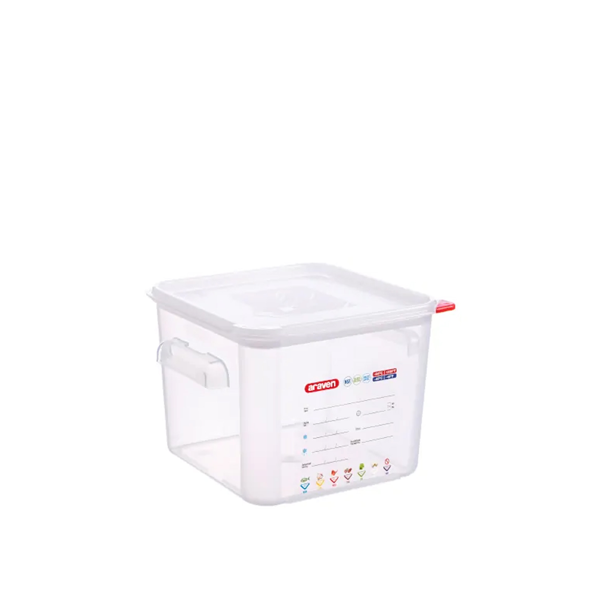 Caixa Hermética Polipropileno Quadrada