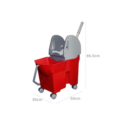 Carro Limpeza com Prensa Simples 20L 50X30X66.5cm - Image product