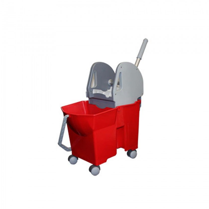 Carro Limpeza com Prensa Simples 20L 50X30X66.5cm