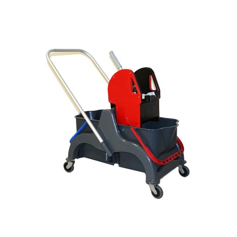 Carro Limpeza Duo com Prensa e Pega 2X22L 93X45X80cm - Image product