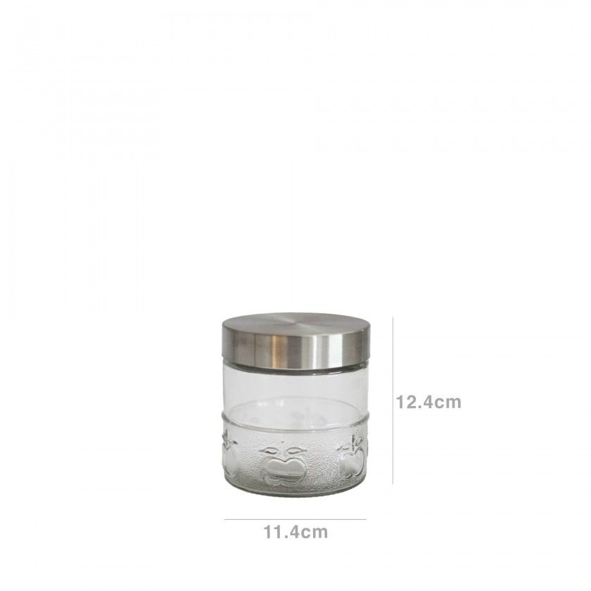 Frasco Hermético F6016 0.600ml 11.4X12.4cm Frasco Hermético F6016 0.600ml 11.4X12.4cm