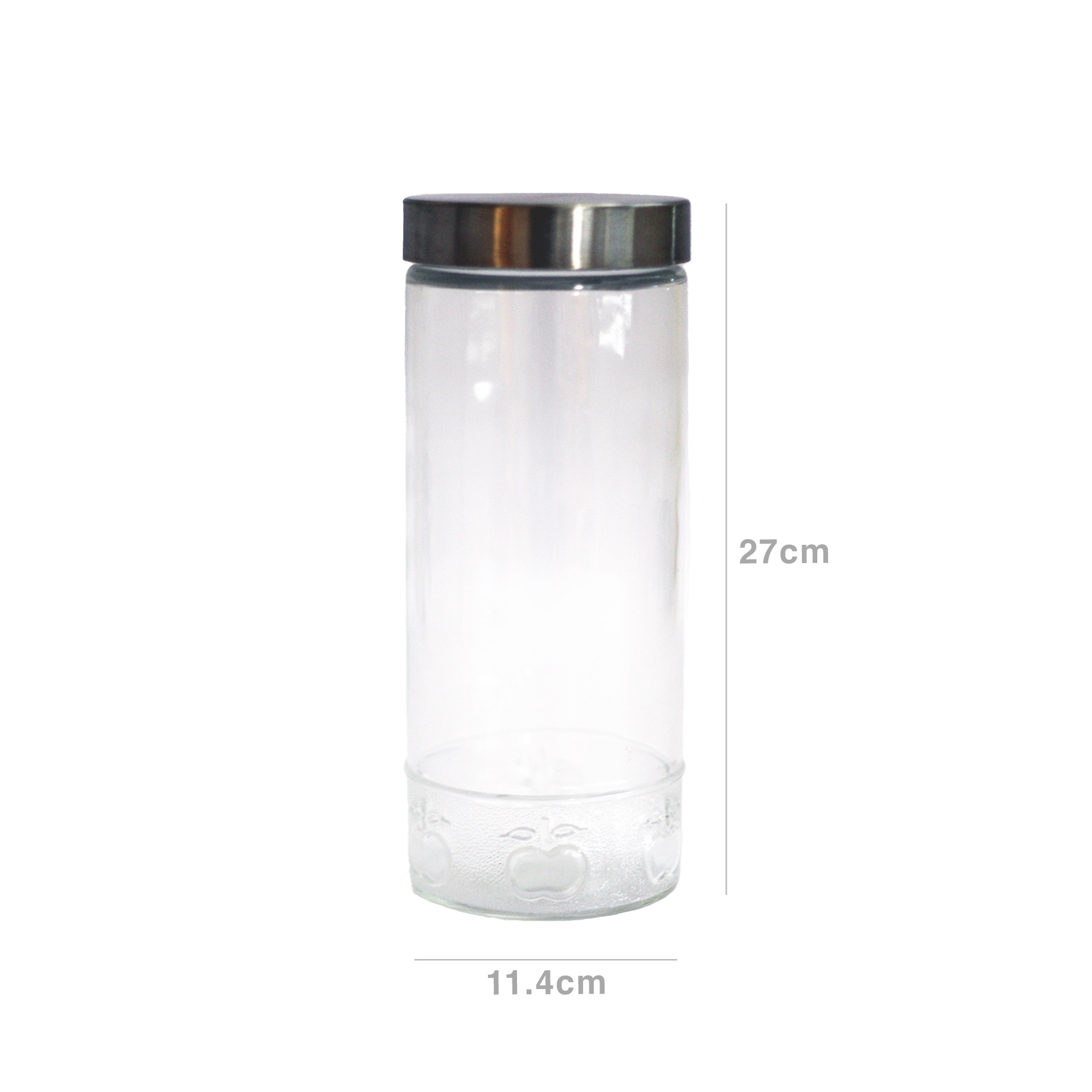 Frasco Hermético F6016 2000ml 11.4X27.2cm