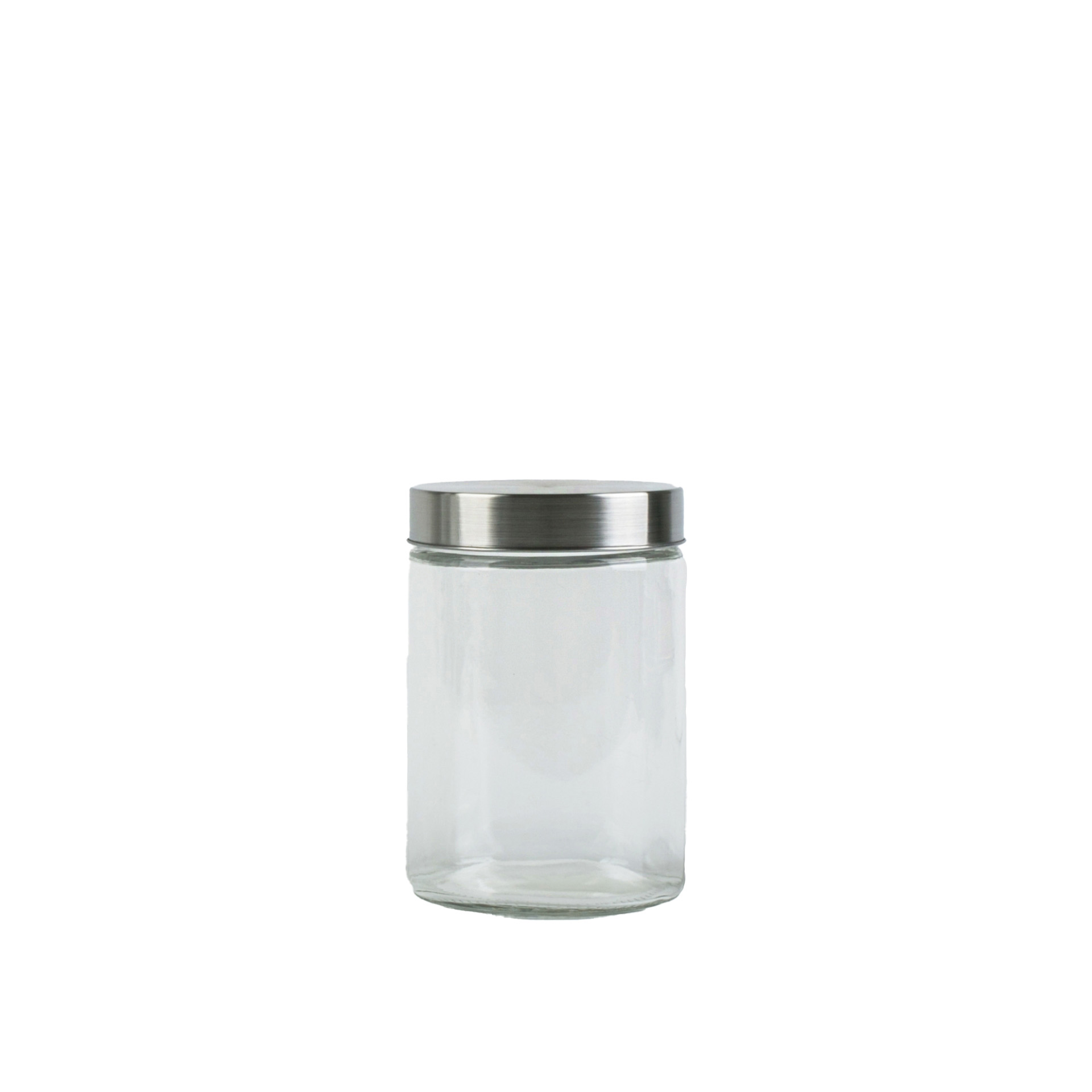 Frasco Hermético Vidro com Tampa Metal 1000ml