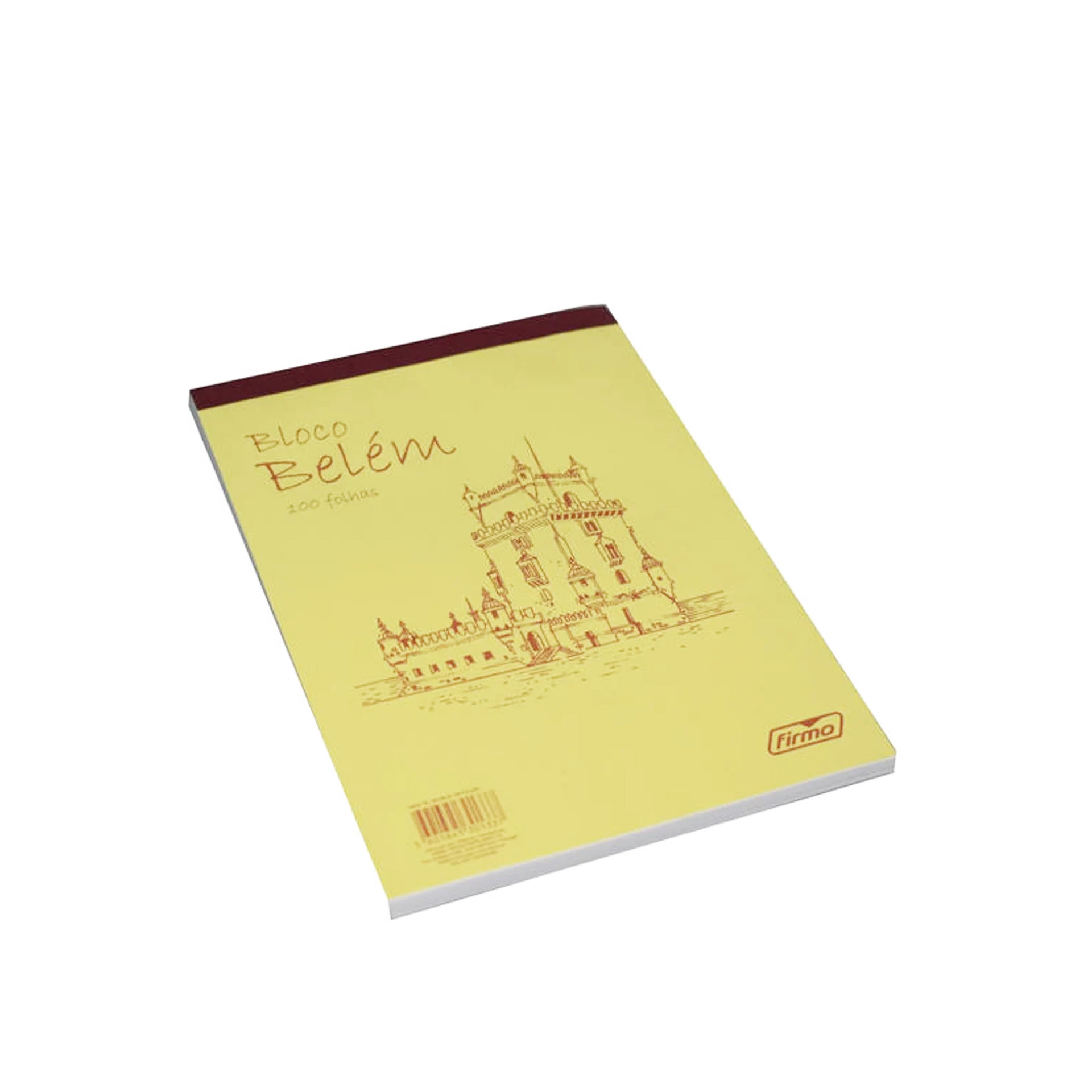 Bloco Apontamentos Belém Quadriculado A5 100 Folhas