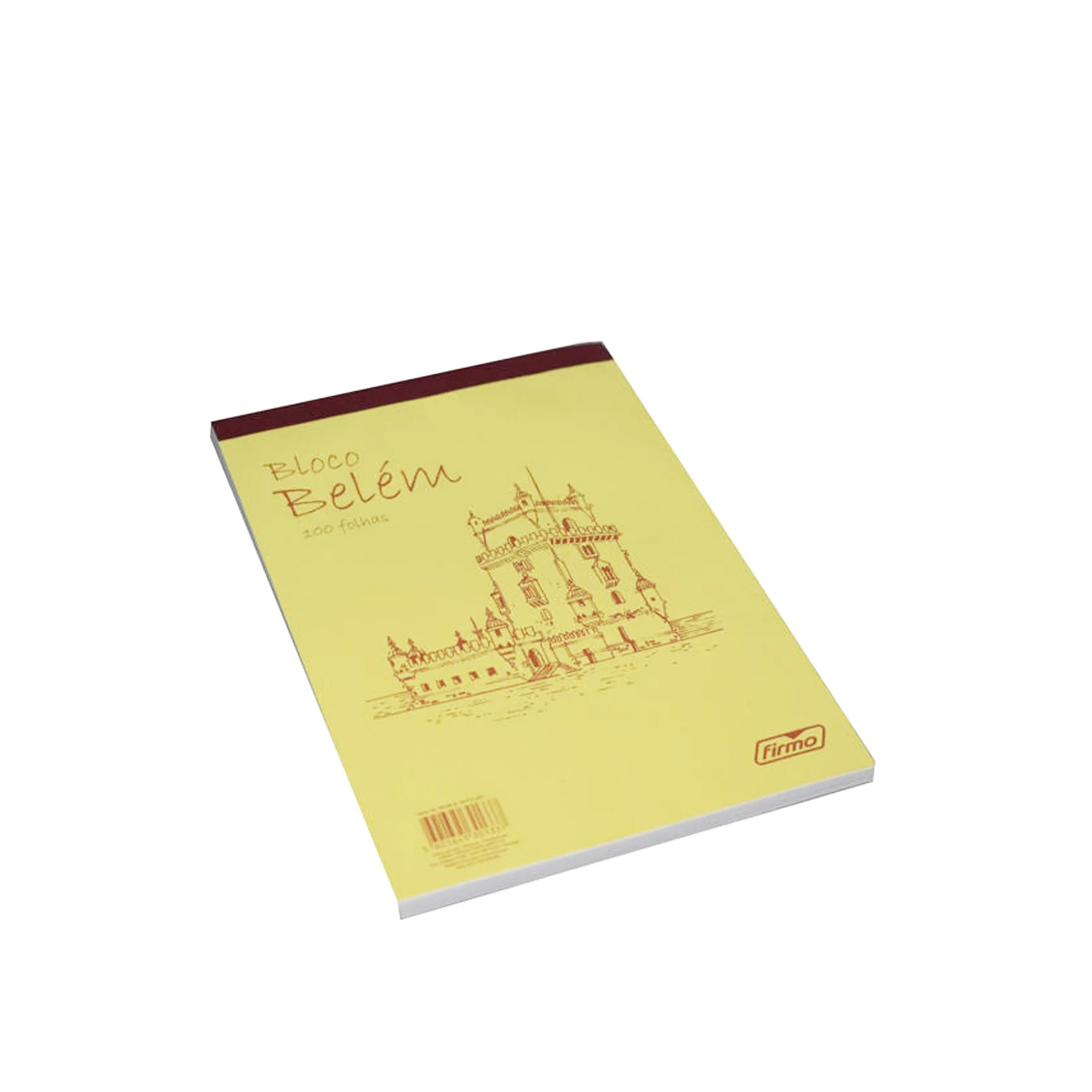 Bloco Apontamentos Belém Liso 100 Folhas