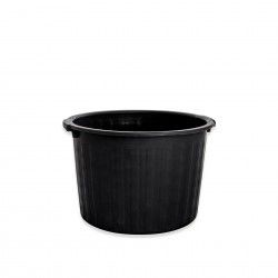 Selha Vindima Plstico Redondo Preto 42l 48X31cm