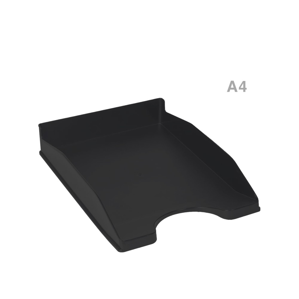 Tabuleiro Plástico A4 Opaco Preto