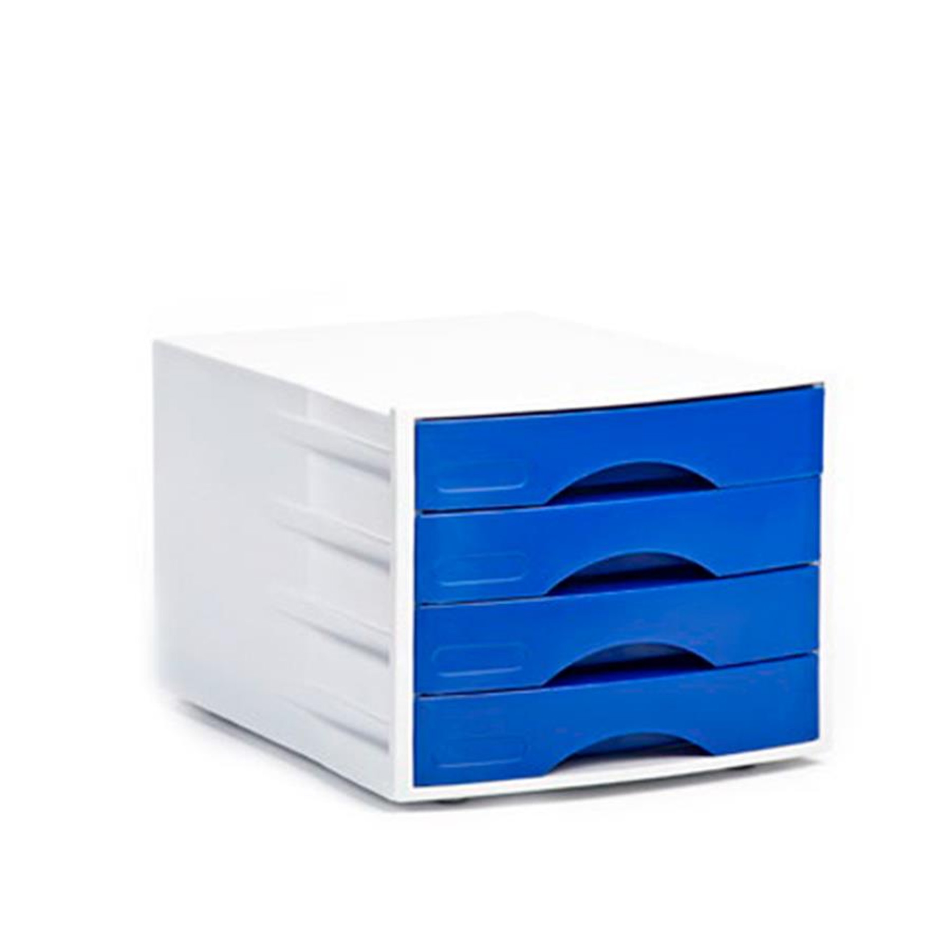 Bloco 4 Gavetas Azul