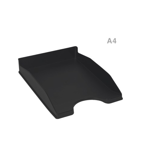 Tabuleiro Plástico A4 Opaco Preto - Image product