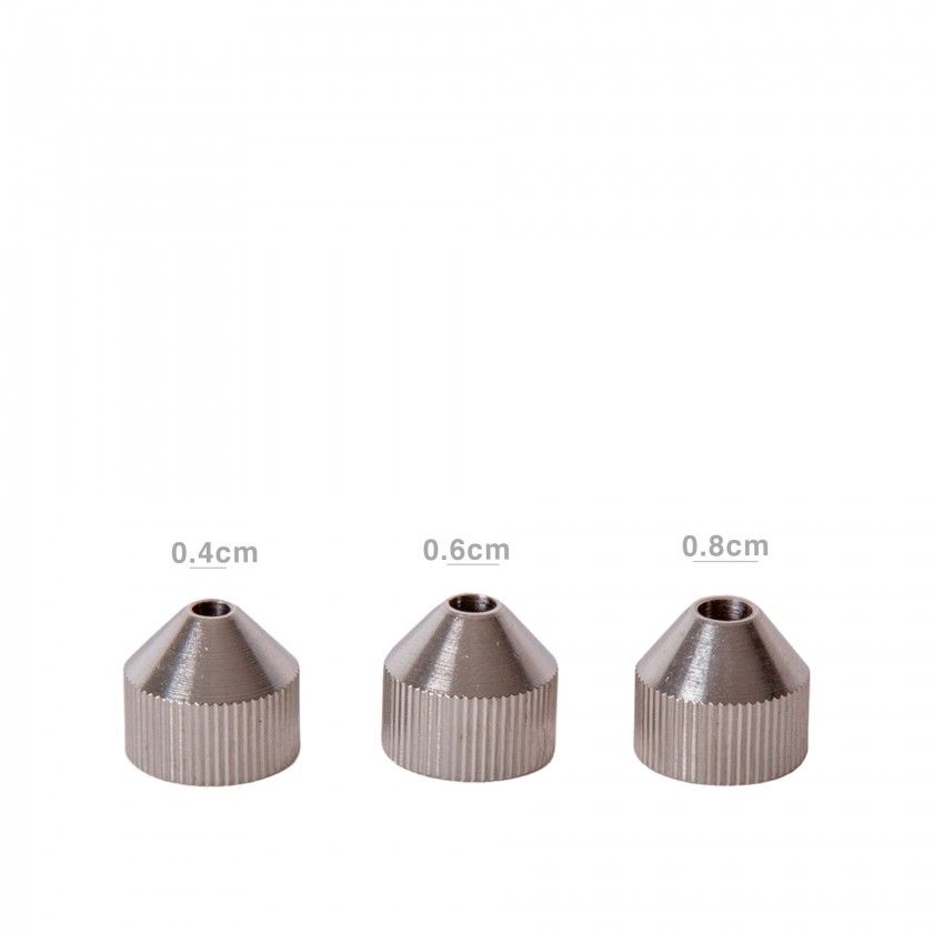Boquilha para Doseador Massa 0.4/0.6/0.8cm Pack 3