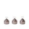 Boquilha para Doseador Massa 0.4/0.6/0.8cm Pack 3