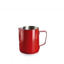 Leiteira Inox Vermelho 350ml