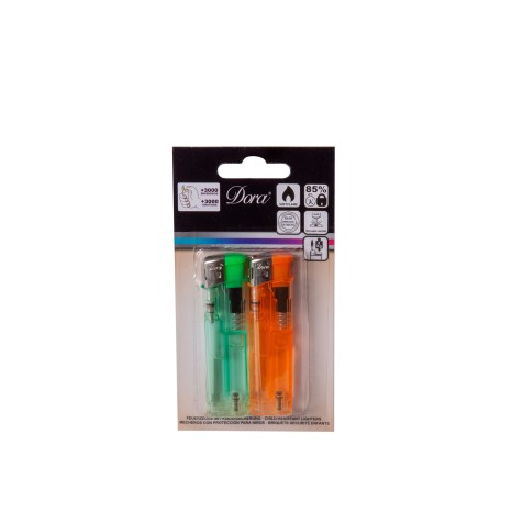 Isqueiro Transparente Pack 2 - Image product