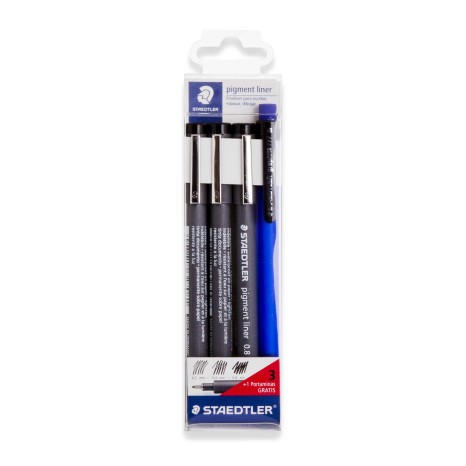 Lapiseira + Marcador Staedtler 0.2/0.4/0.8mm - Image product