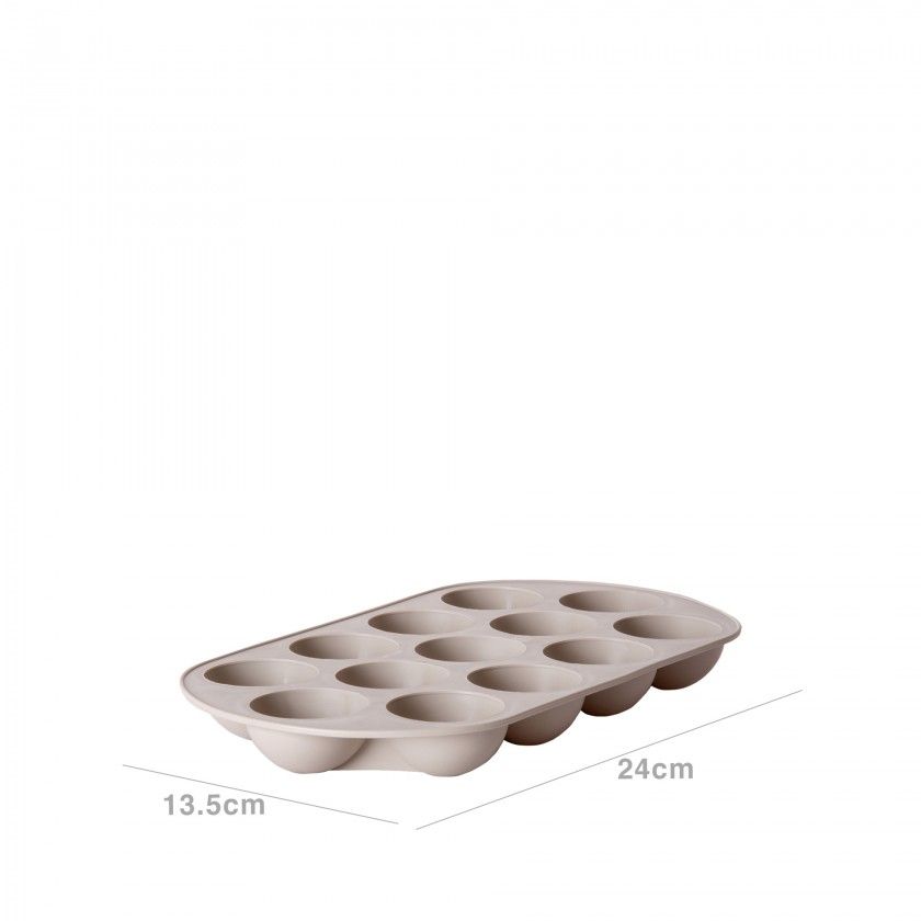 Cuvete Gelo Plástico Redondo Bege 24X13.5X2.5cm Cuvete Gelo Plástico Redondo Bege 24X13.5X2.5cm