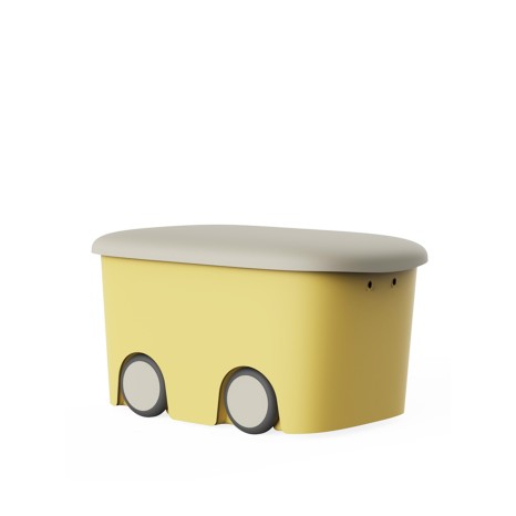Caixa Arrumos Kids Ocre / Ecru 45L 58X38X32cm - Image product