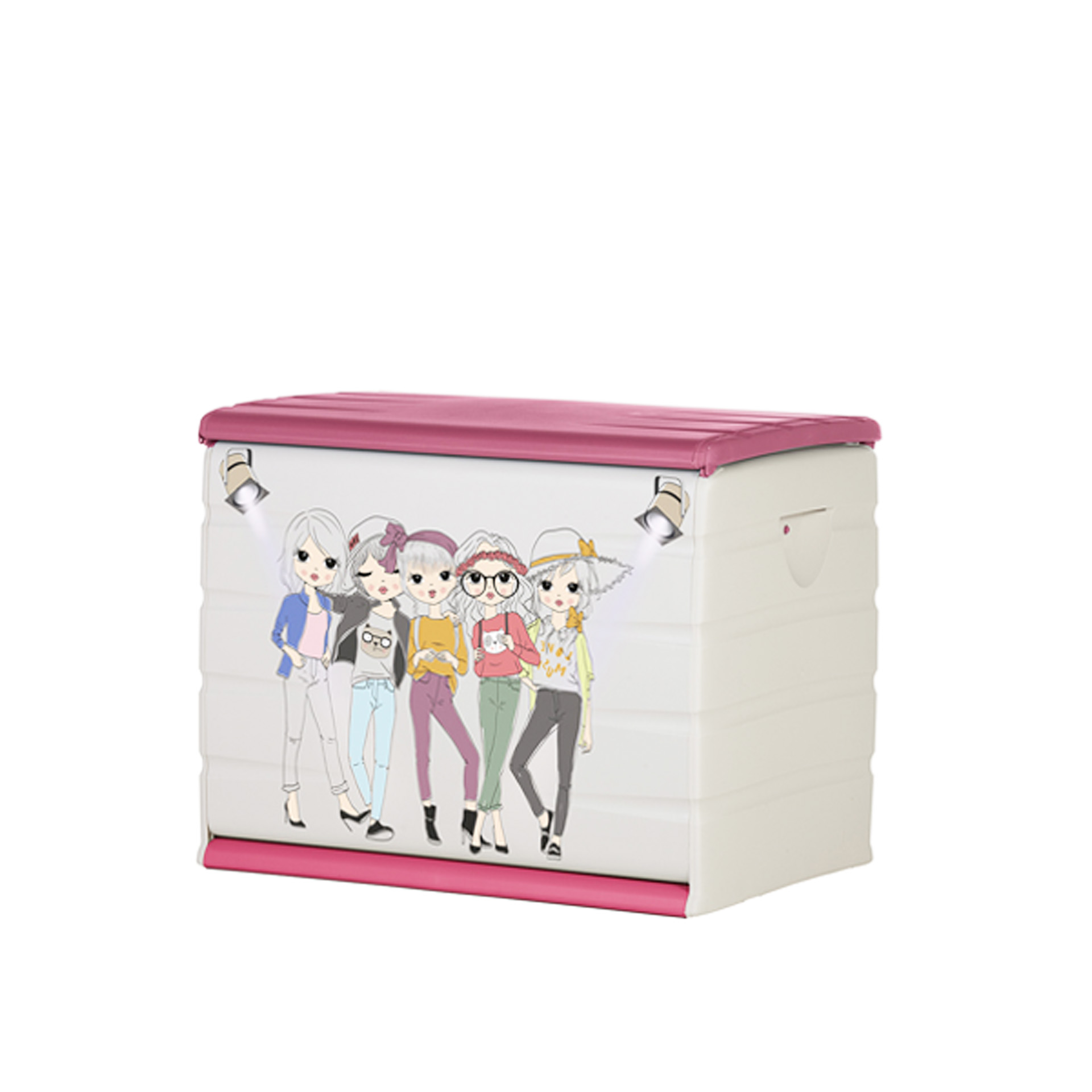 Baú Teen 260L 80X61X53cm