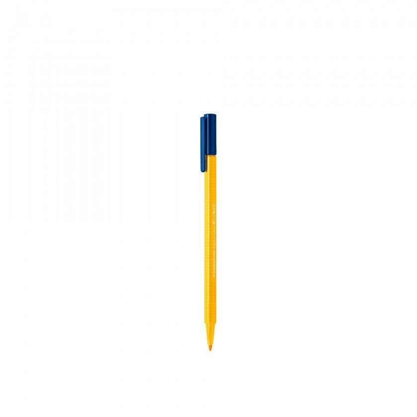 Caneta Ponta Fibra Staedtler Amarelo Brilho 1mm