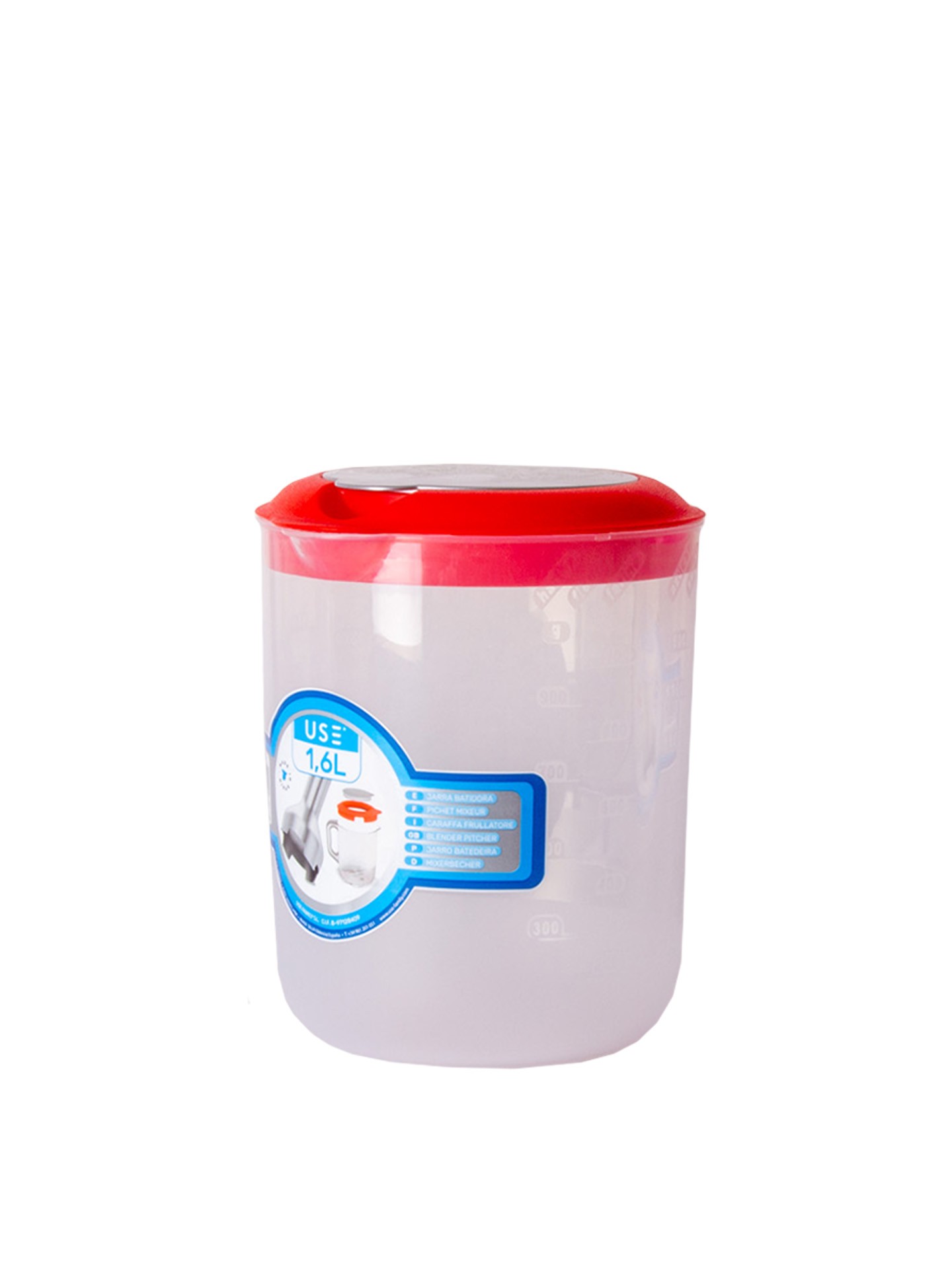 Jarro Medir / Bater Redondo Acid 1.6L 13.5X16cm
