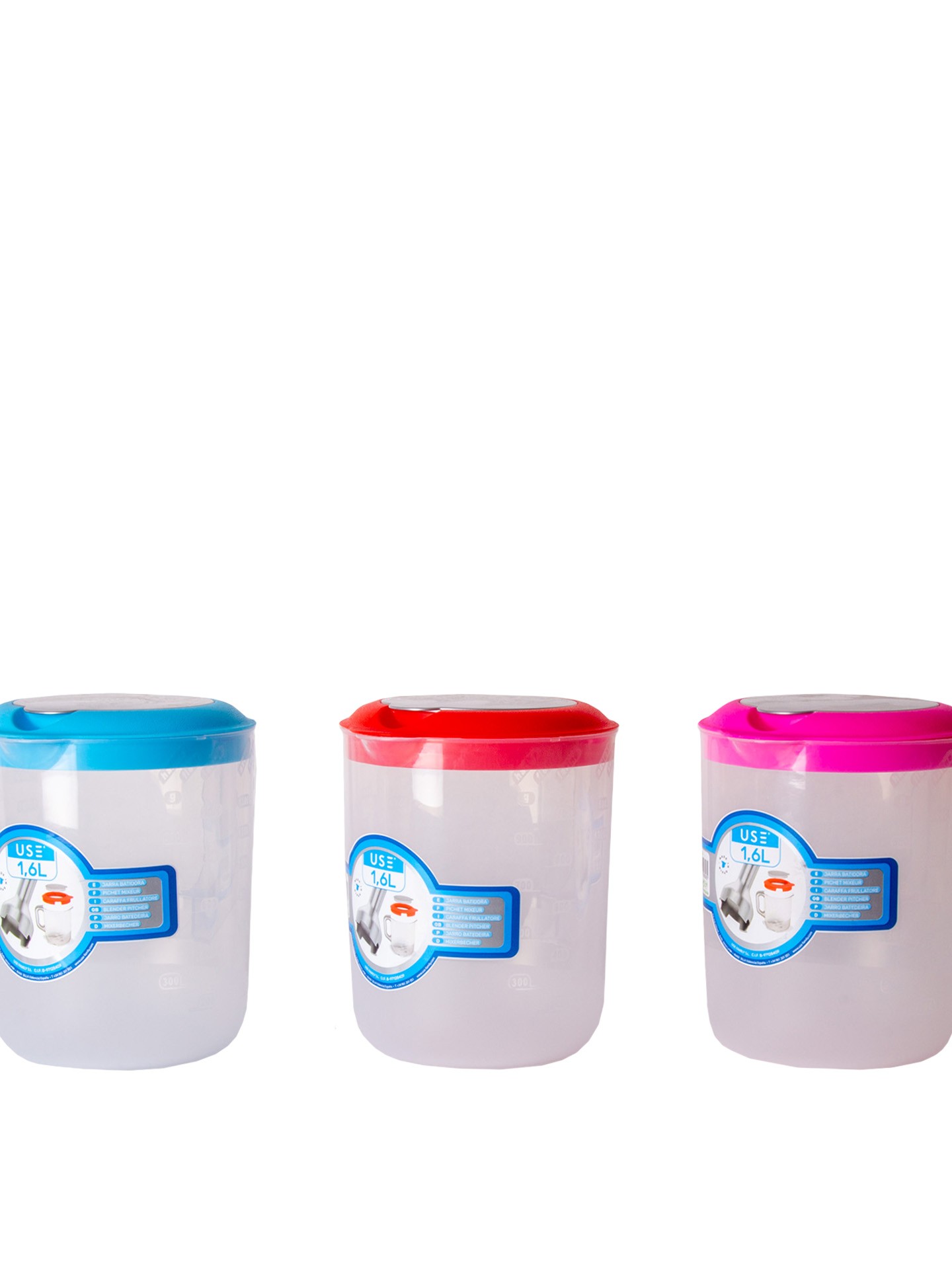 Jarro Medir / Bater Redondo Acid 1.6L 13.5X16cm