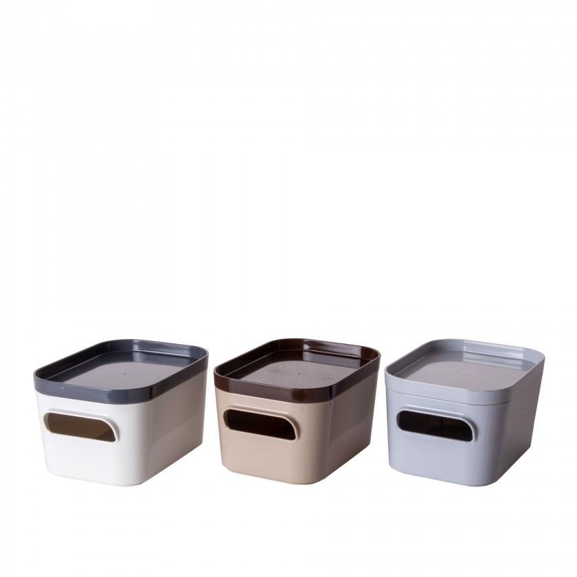 Caixa com Tampa Lua Elesand 1.5L 18X12.5X10cm Caixa com Tampa Lua Elesand 1.5L 18X12.5X10cm