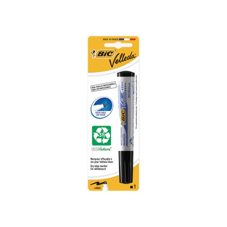 Marcador Quadro Branco Bic Velleda Blister Preto 1.4mm - Image product