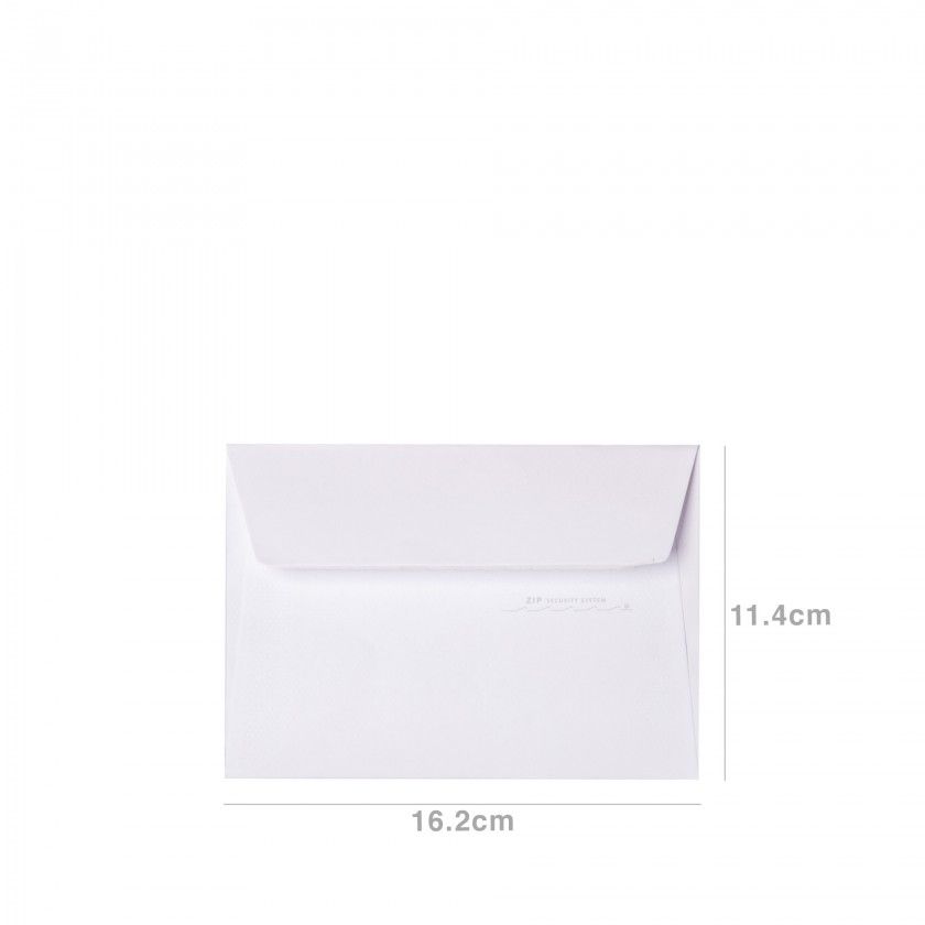Envelope C6 Silicone 11.4X16.2cm Cx500 Envelope C6 Silicone 11.4X16.2cm Cx500