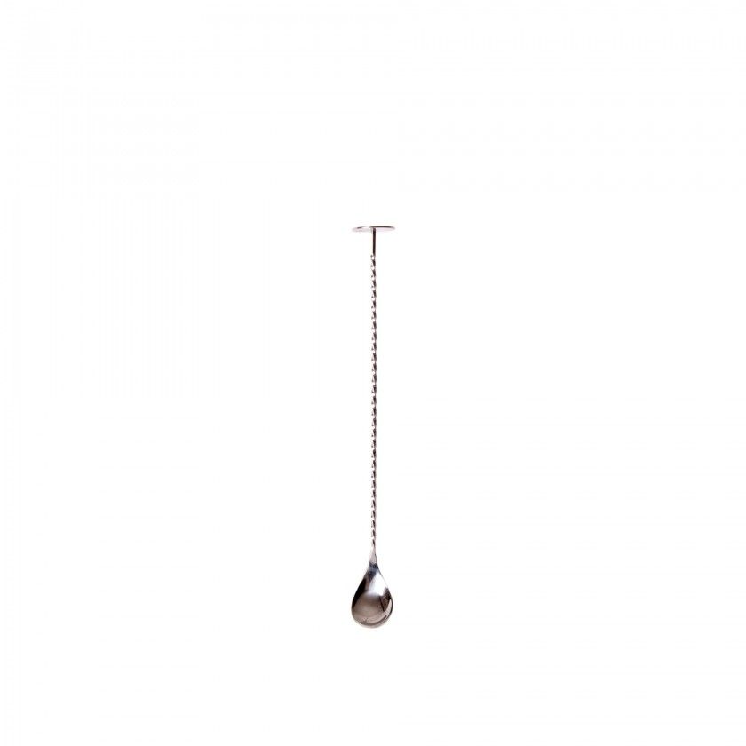 Colher Gin Inox Prateado 27cm